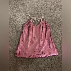 TSKIRT sparkling top, size S